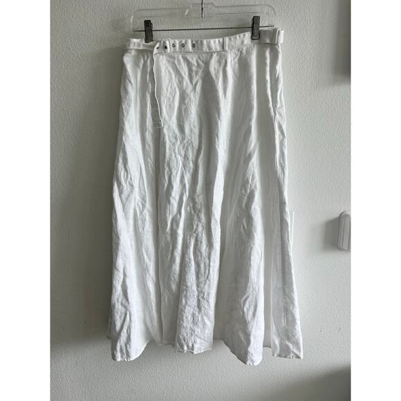 Reformation Cole Two Piece Set Linen Skirt+Top size 10 - Picture 4 of 8